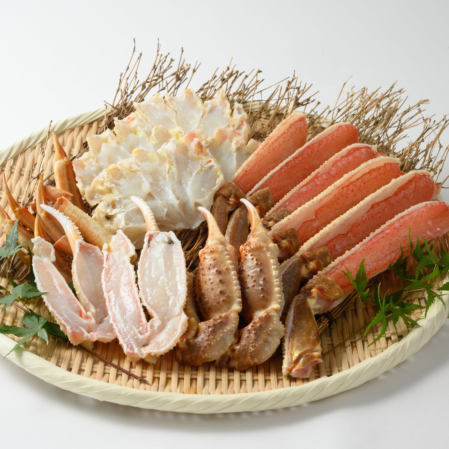 特大!肉厚!生カットオオズワイガニ750g