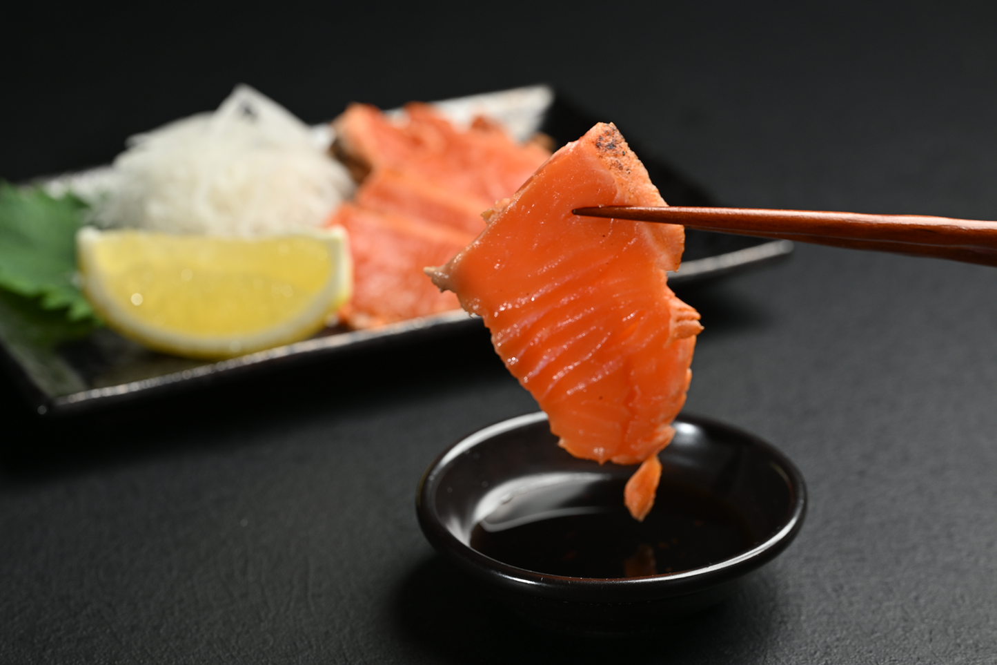 【10月特売】炙りサーモン5パック入り 120g×5