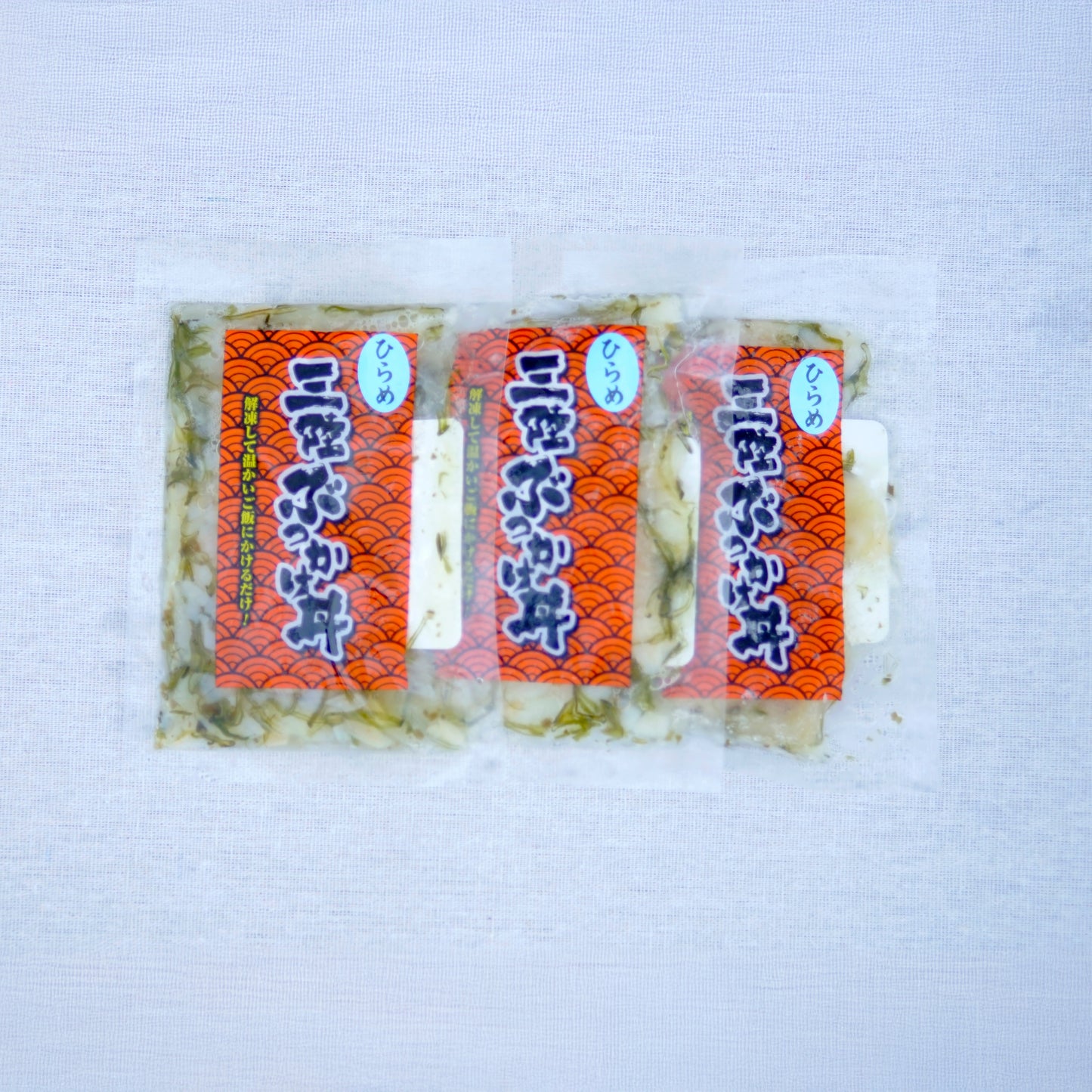 【10月特売】海鮮ぶっかけ丼(ひらめ) 6パック入り 100g×6