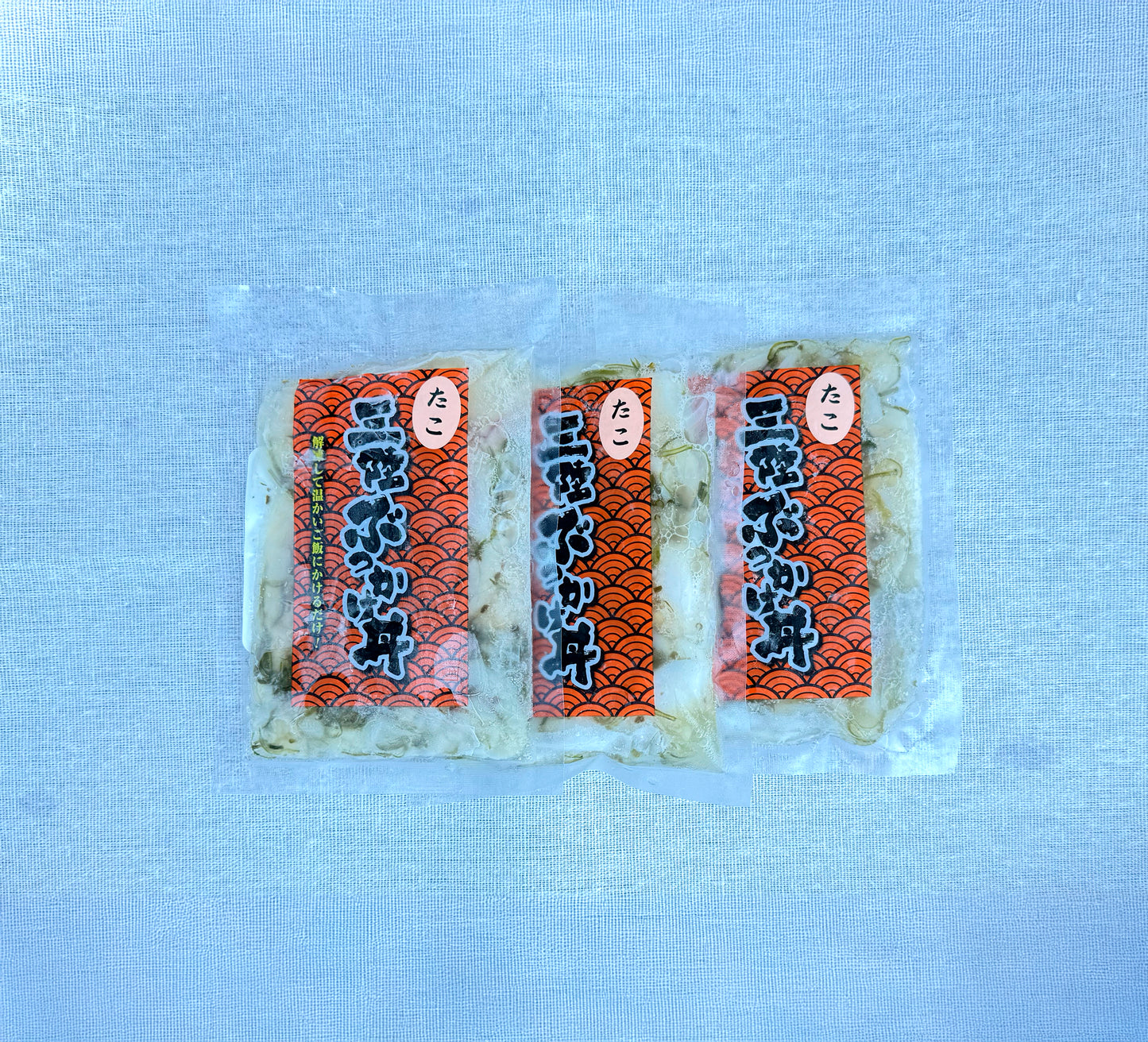 【10月特売】海鮮ぶっかけ丼(たこ) 6パック入り 100g×6