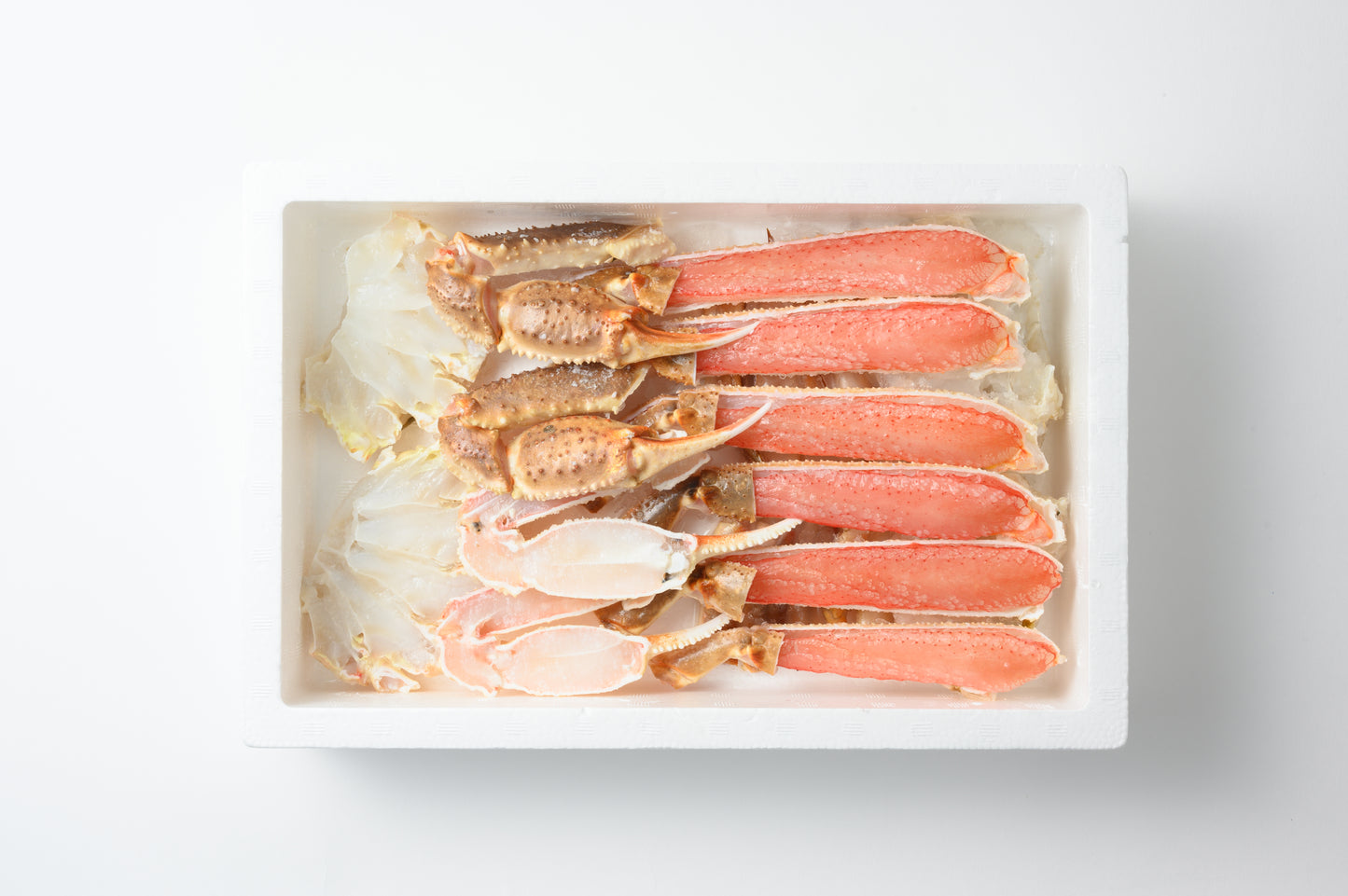 特大！肉厚！生カットオオズワイガニ750g