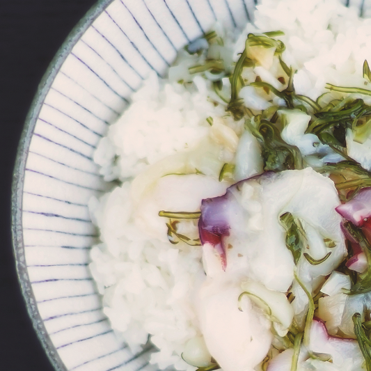 海鮮丼：タコ 100g